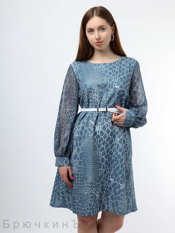 Миражи пл0271в серо-бирюзовый